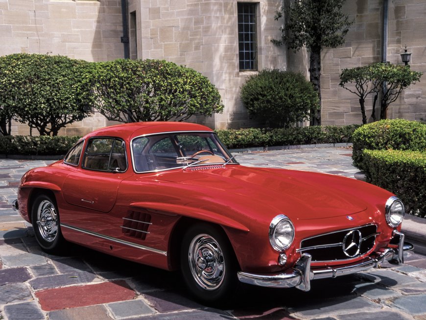 O Ícone Retrô: Mercedes-Benz 300SL - 1954