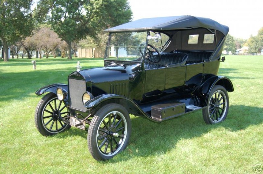 Revolucionando Estradas: A Saga do Ford Model T 1908